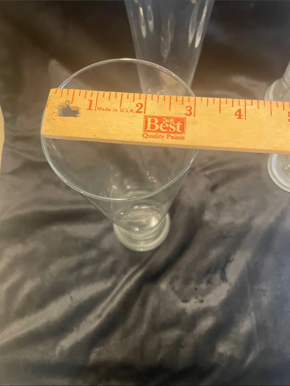 Mikasa Clear Pilsner Glasses - Set of 4